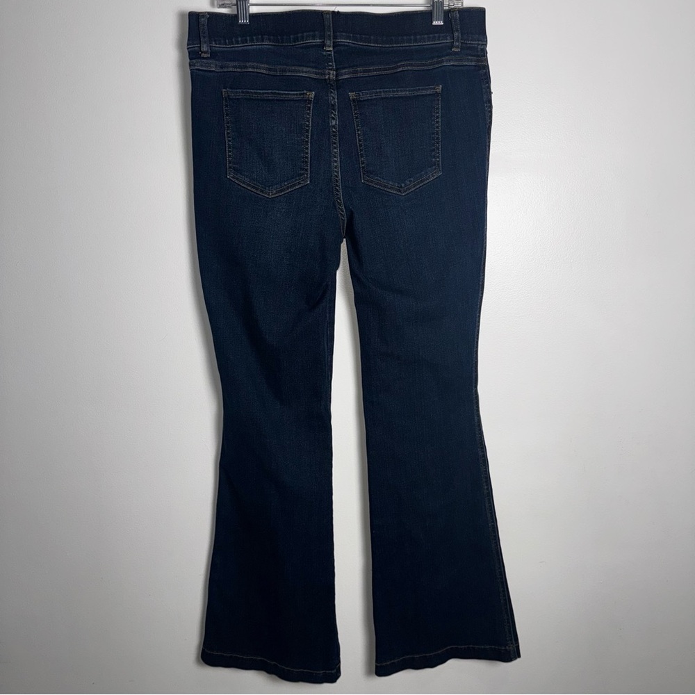 Spanx Flare Leg Jeans 20327Q Midnight Shade XL - Picture 5 of 14